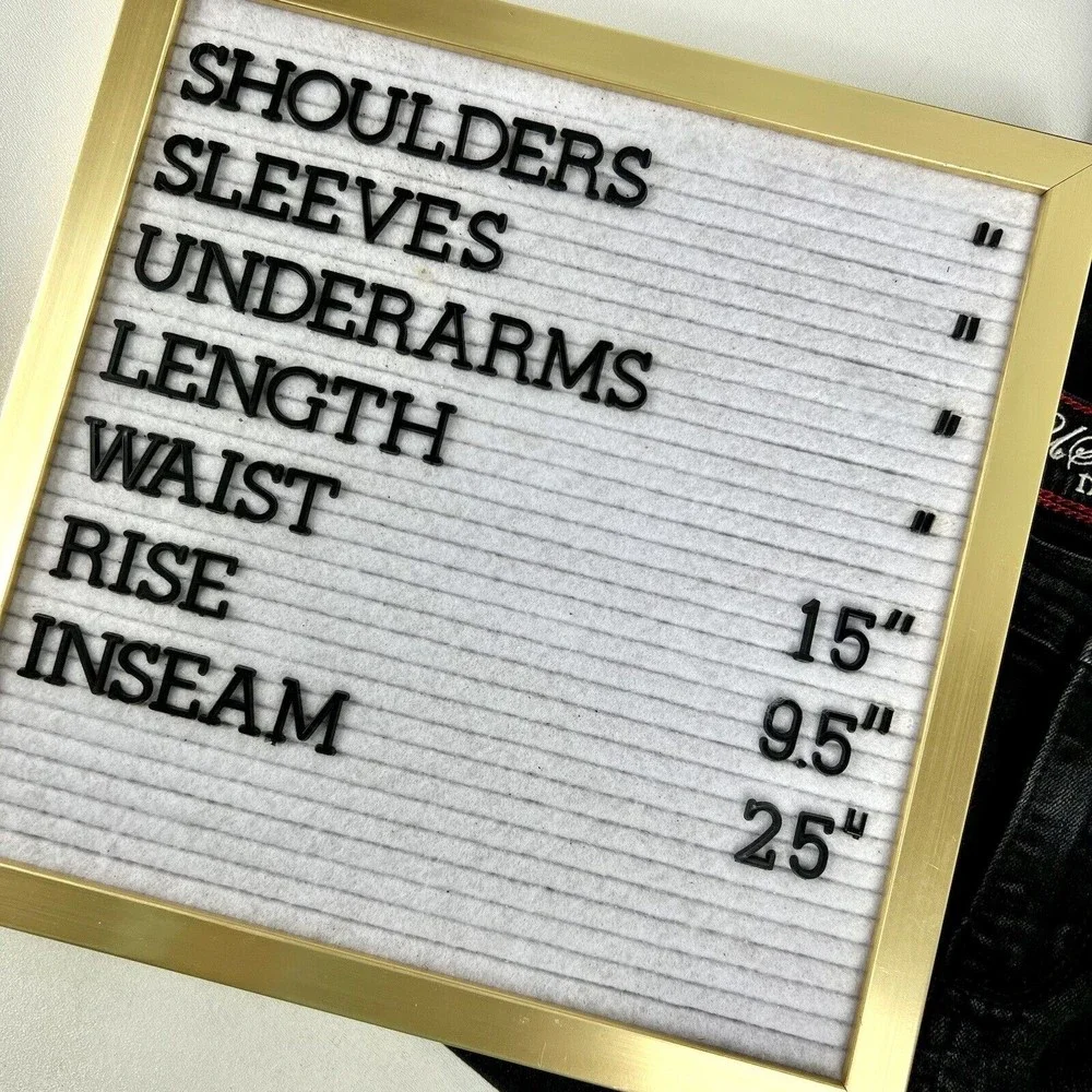 U.S. Polo Assn. Denim Co. Black Denim Skinny Jeans Mid-Rise Stretch Size 8 Short - Picture 12 of 12